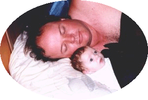 Sleepin with daddy